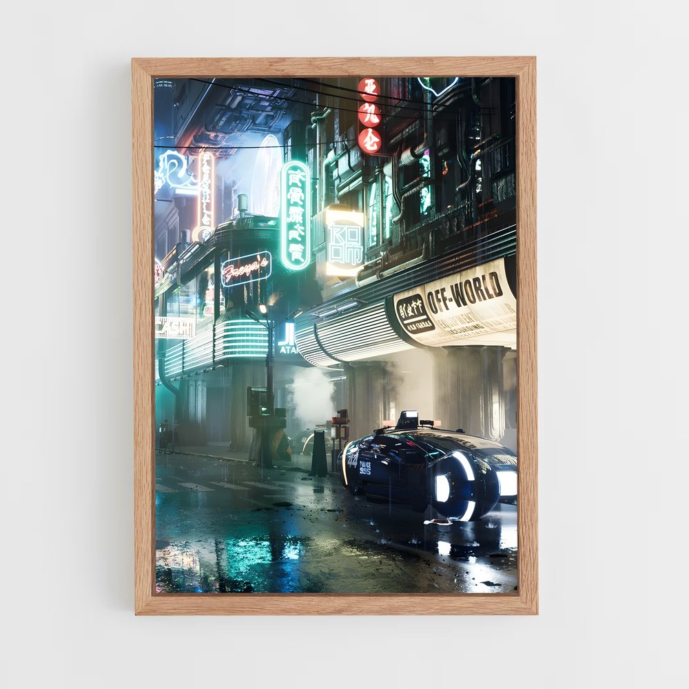 ap-blade runner-2 cadre Bois clair