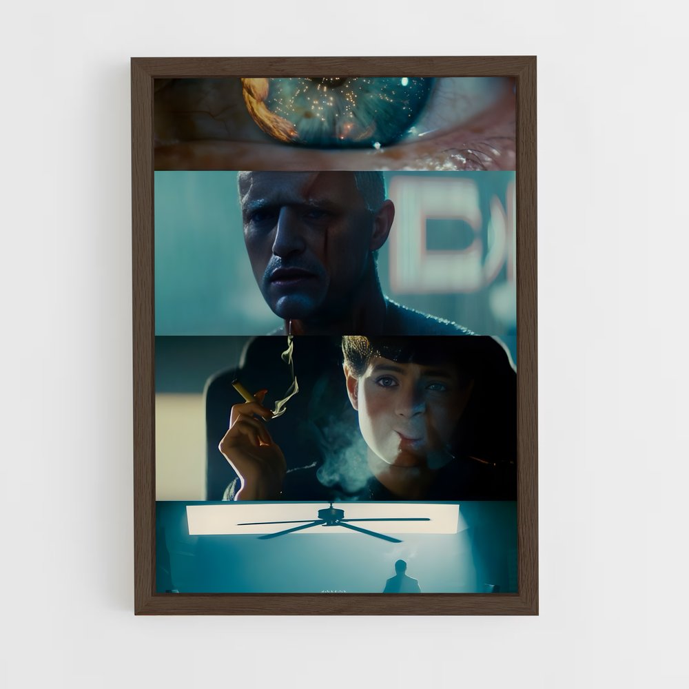 ap-blade runner-7 cadre Bois foncé