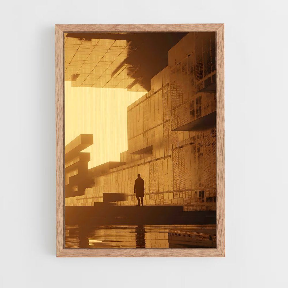 ap-blade runner 2049-1 cadre Bois clair