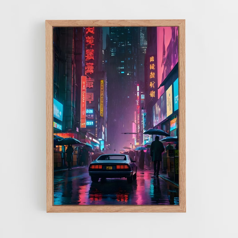 ap-blade runner 2049-2 cadre Bois clair