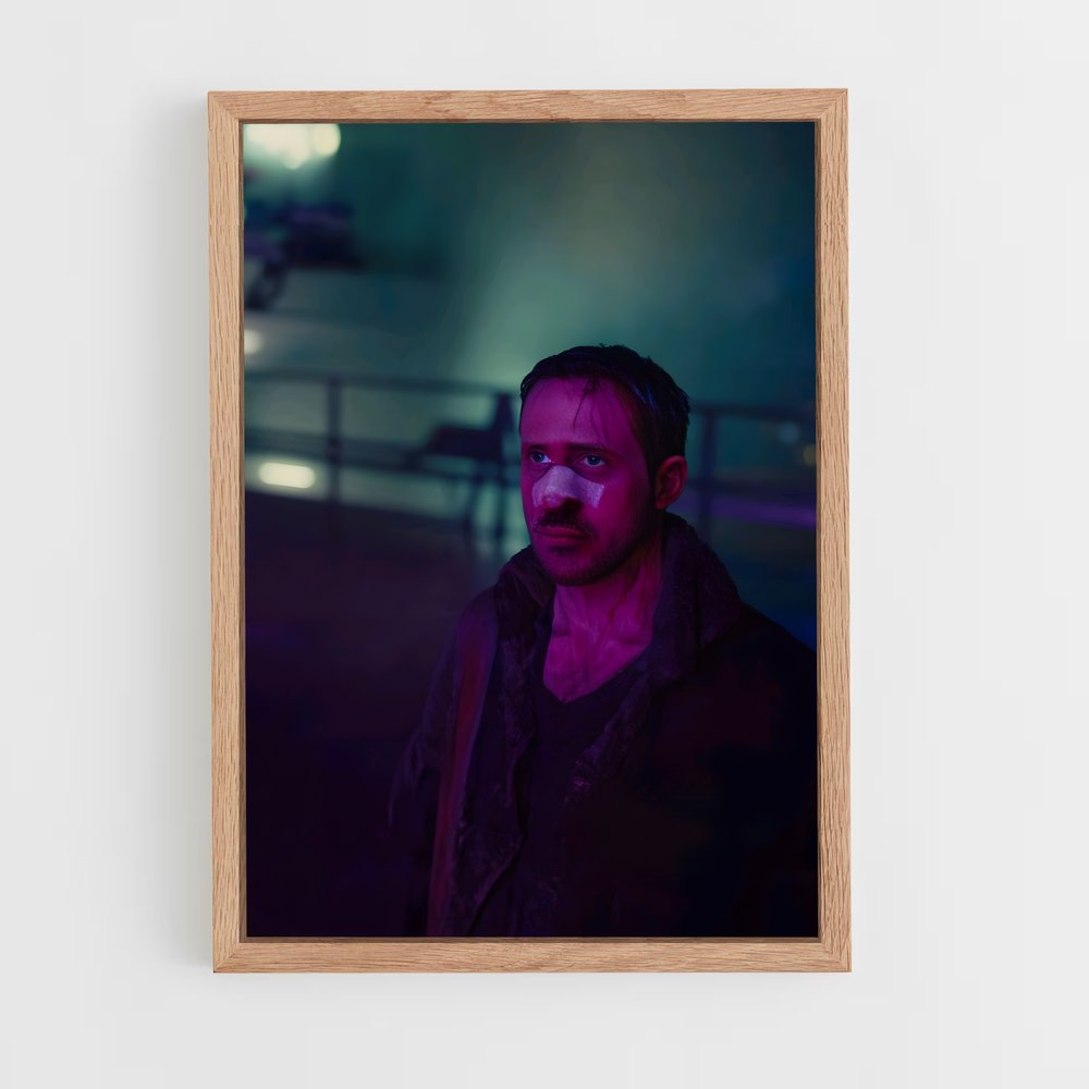 ap-blade runner 2049-4 cadre Bois clair