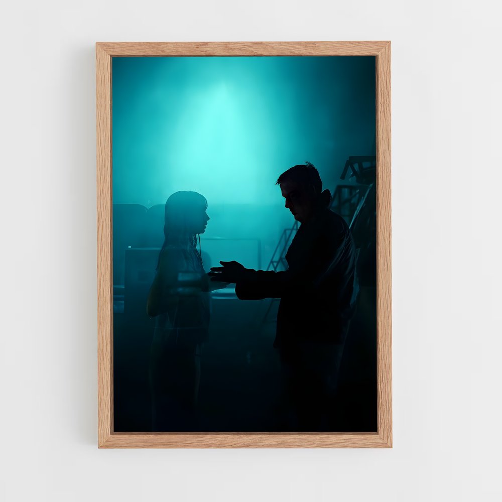 ap-blade runner 2049-5 cadre Bois clair