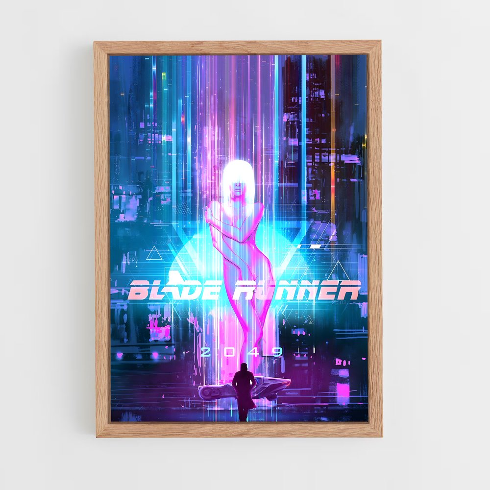 ap-blade runner 2049-6 cadre Bois clair