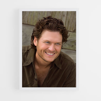 ap-blake shelton-10 cadre Blanc