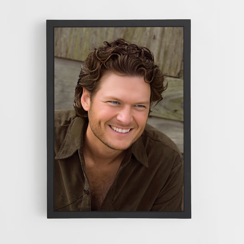 ap-blake shelton-10 cadre Noir