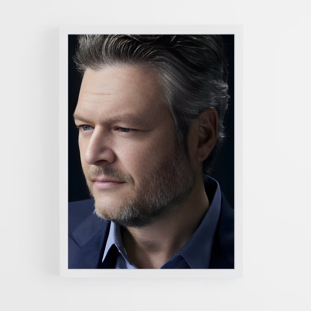 ap-blake shelton-14 cadre Blanc