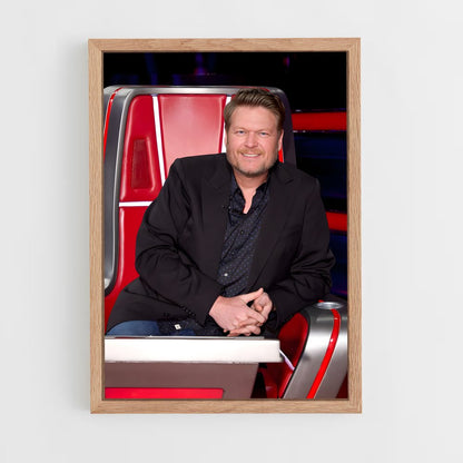 ap-blake shelton-3 cadre Bois clair