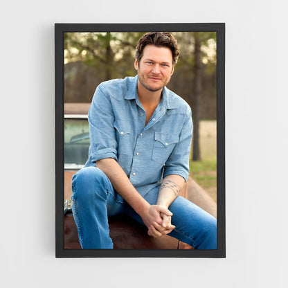 ap-blake shelton-7 cadre Noir