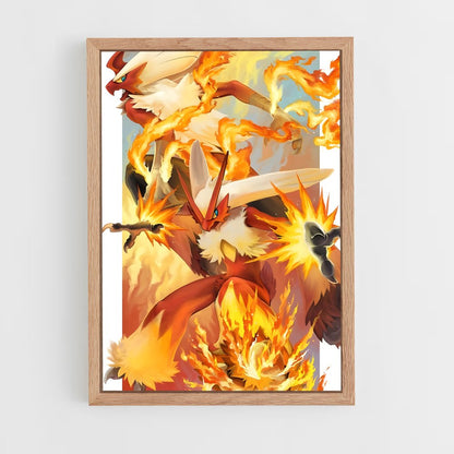 ap-blaziken-3 cadre Bois clair