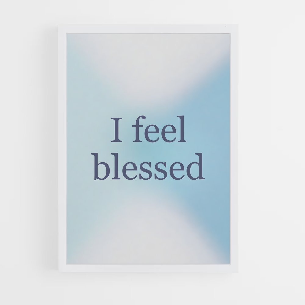 ap-blessed-1 cadre Blanc