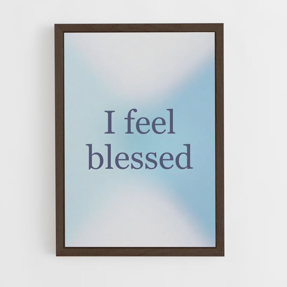 ap-blessed-1 cadre Bois foncé