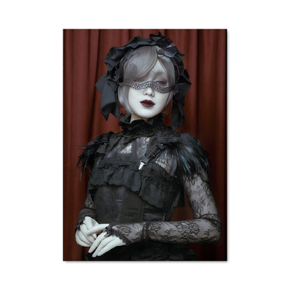 Poster Mystère en Dentelle