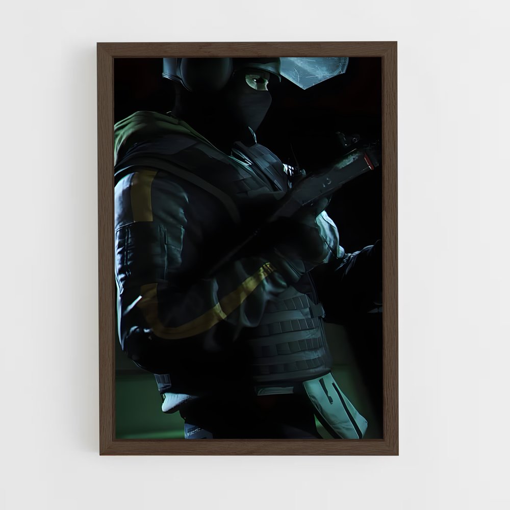 ap-blitz r6-1 cadre Bois foncé