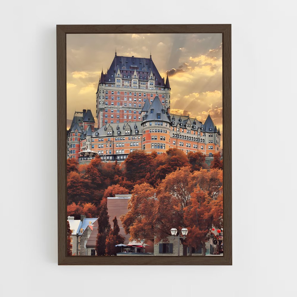ap-bloc quebecois canada-3 cadre Bois foncé