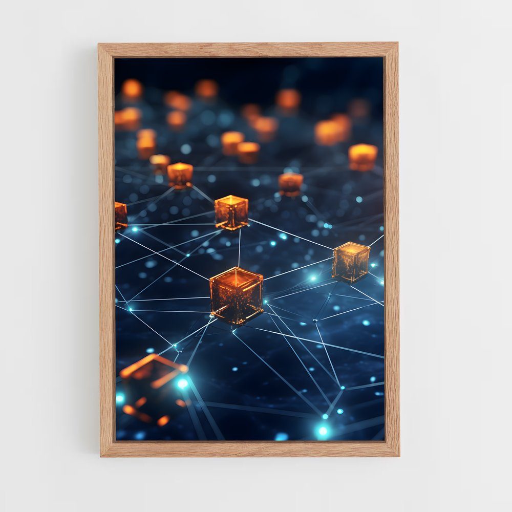 ap-blockchain-1 cadre Bois clair