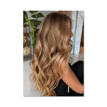 Poster Blonde Waves