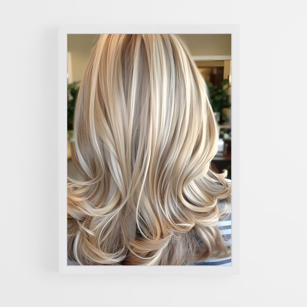 ap-blonde hair-2 cadre Blanc