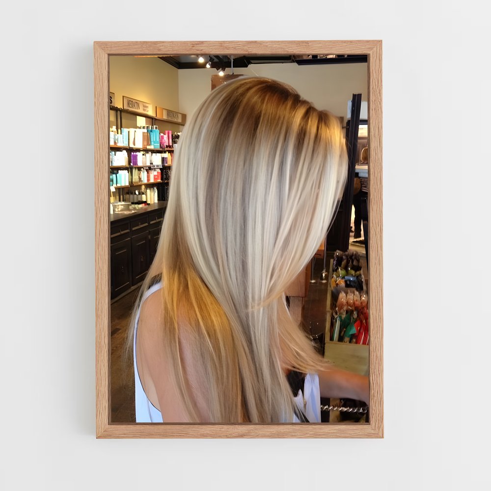 ap-blonde hair-5 cadre Bois clair