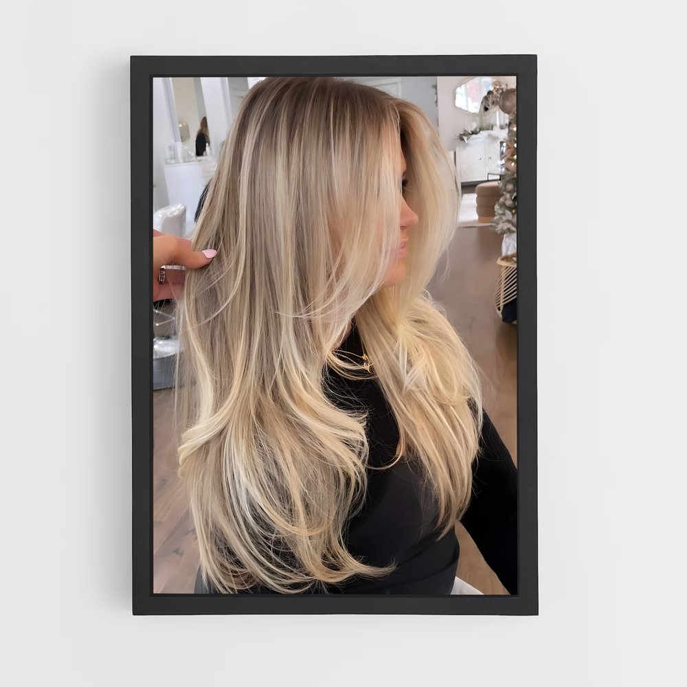 ap-blonde hair-6 cadre Noir