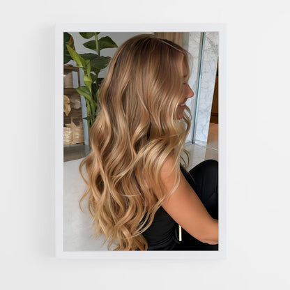 ap-blonde hair-7 cadre Blanc