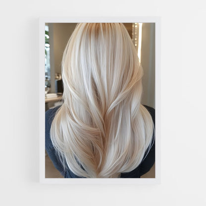 ap-blonde hair-8 cadre Blanc