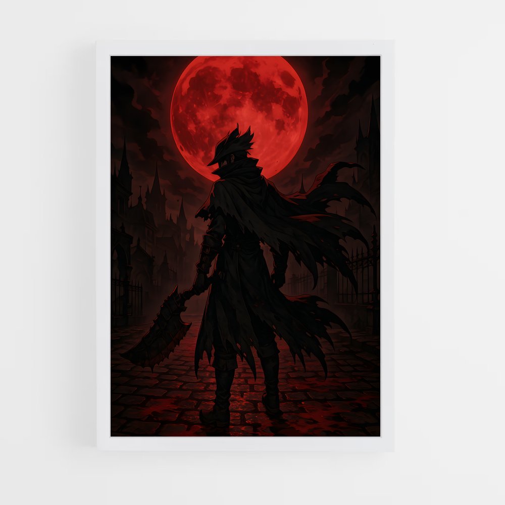 ap-bloodborne hunter-3 cadre Blanc