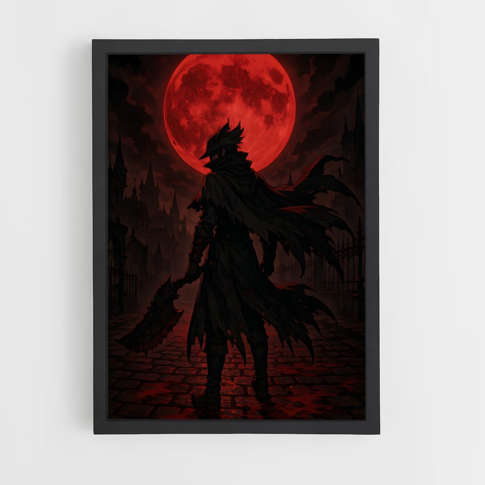 ap-bloodborne hunter-3 cadre Noir