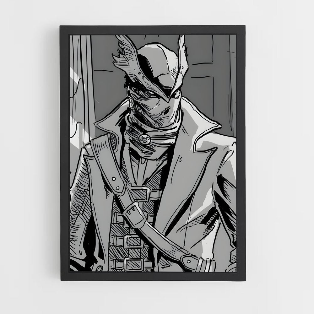 ap-bloodborne hunter-4 cadre Noir