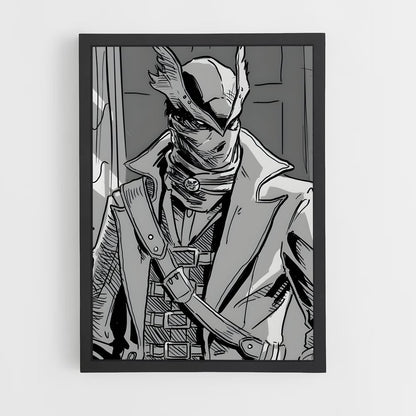 ap-bloodborne hunter-4 cadre Noir