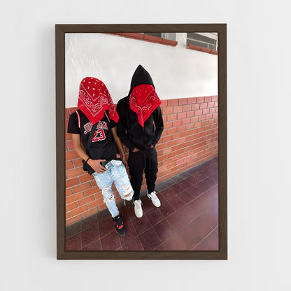 ap-bloods-2 cadre Bois foncé