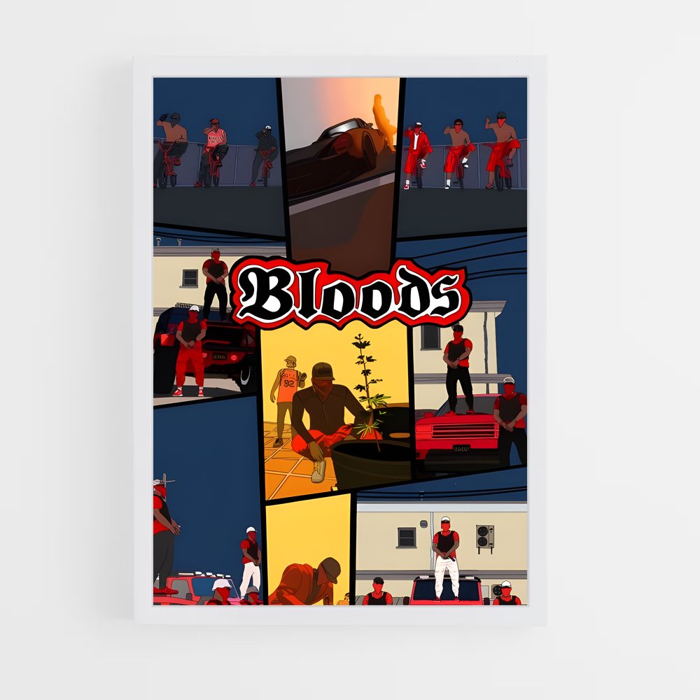 ap-bloods-5 cadre Blanc
