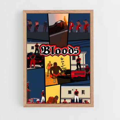 ap-bloods-5 cadre Bois clair