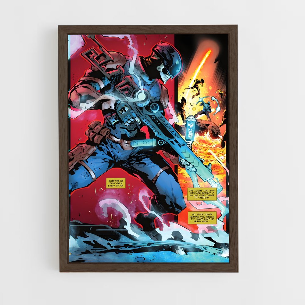 ap-bloodsport-3 cadre Bois foncé