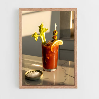 ap-bloody mary-1 cadre Bois clair