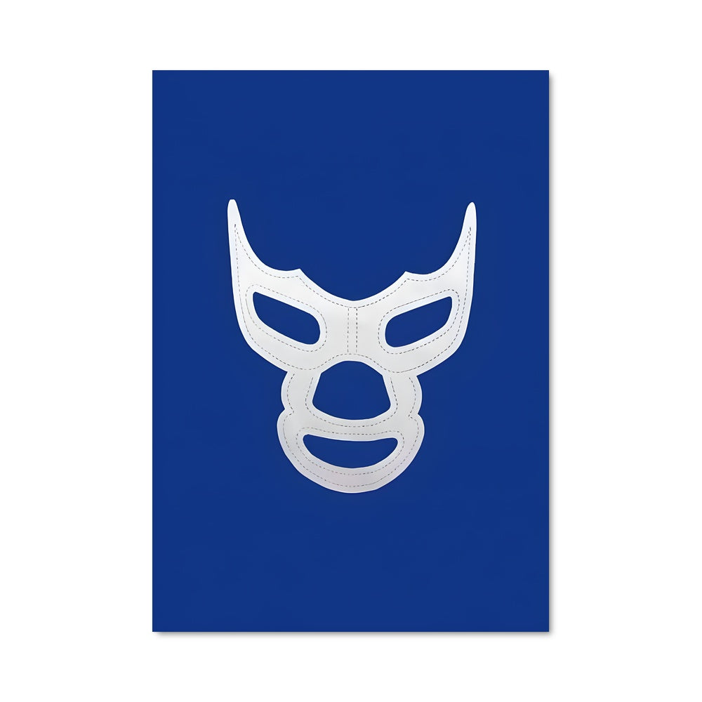 Poster Masque du Démon Bleu