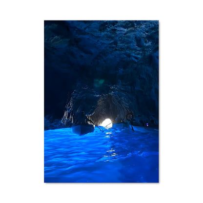 Poster Caverne Azur