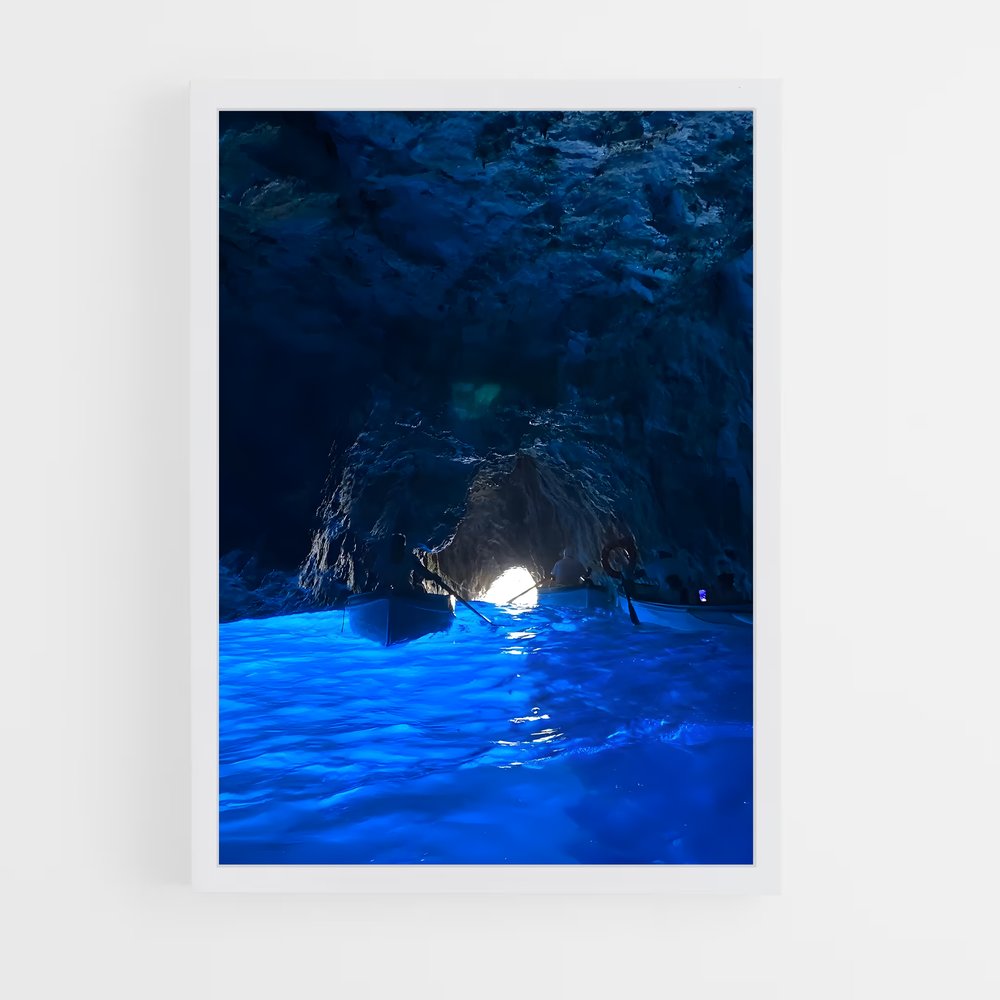ap-blue grotto-4 cadre Blanc