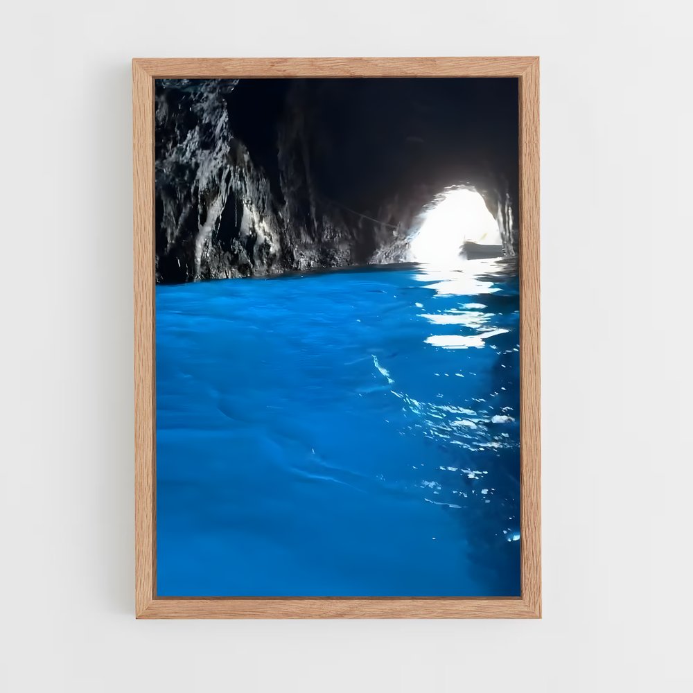 ap-blue grotto-9 cadre Bois clair