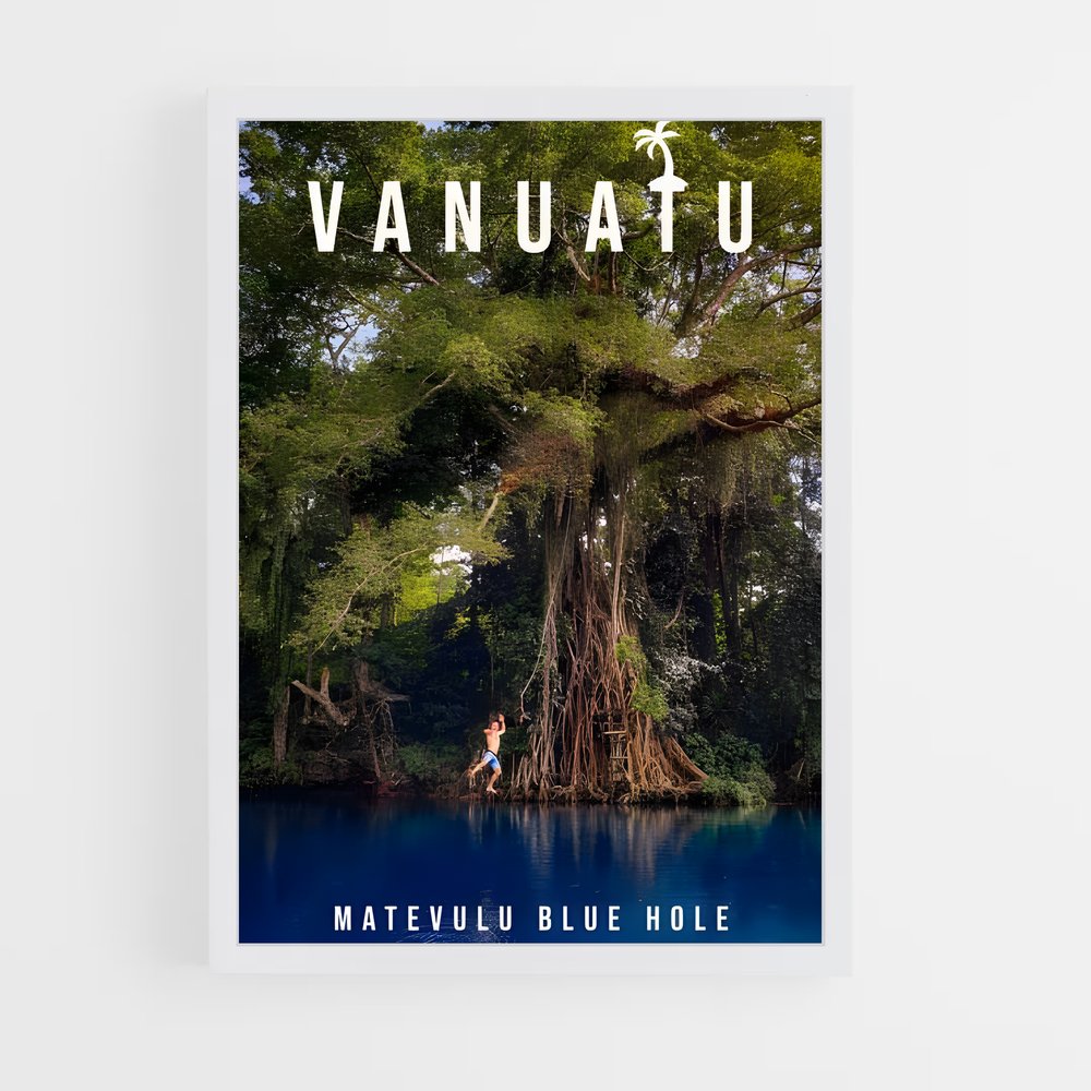 ap-blue holes espiritu santo-1 cadre Blanc