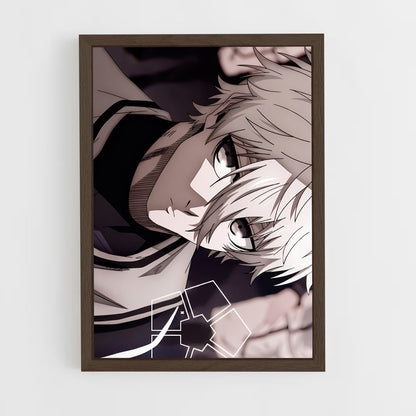 ap-blue lock-4 cadre Bois foncé