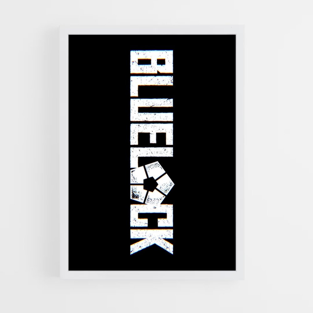 ap-blue lock-5 cadre Blanc