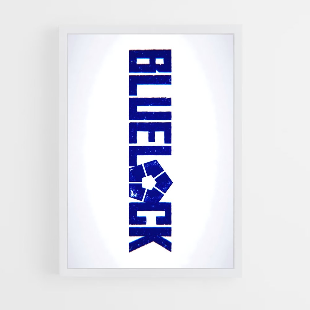ap-blue lock-9 cadre Blanc