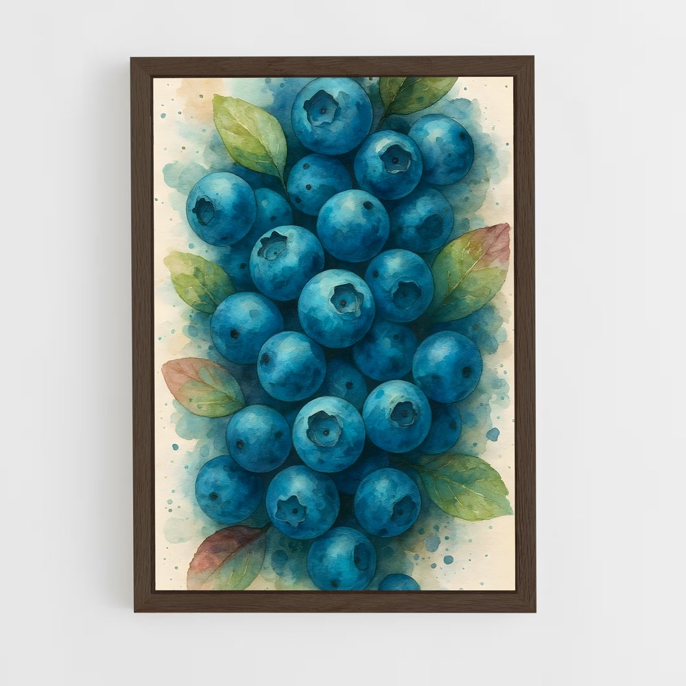 ap-blueberry-4 cadre Bois foncé