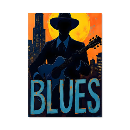 Poster Blues à New York
