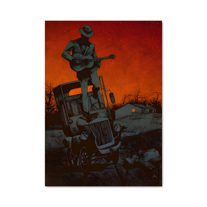 Poster Blues Éternels
