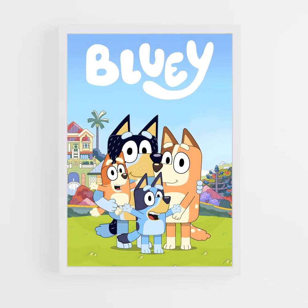 ap-bluey-1 cadre Blanc