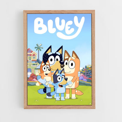 ap-bluey-1 cadre Bois clair