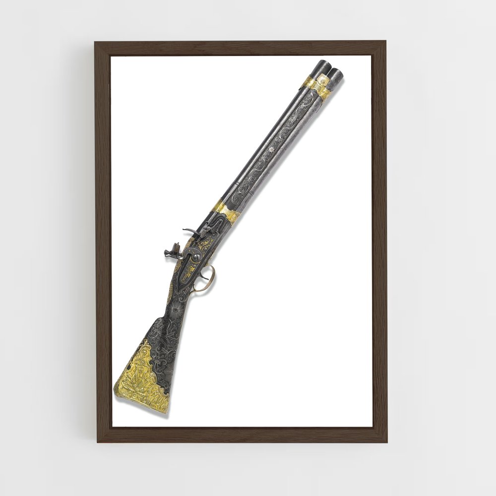ap-blunderbuss-3 cadre Bois foncé