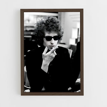 ap-bob dylan-1 cadre Bois foncé