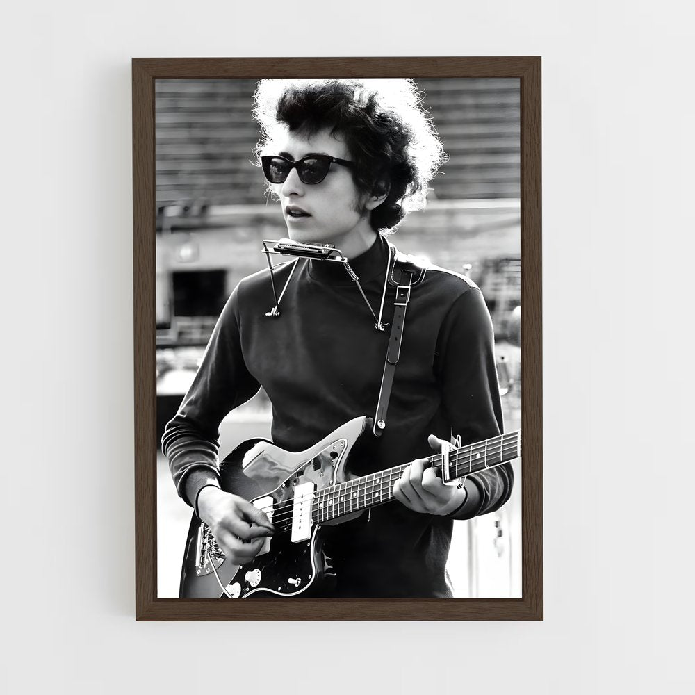 ap-bob dylan-2 cadre Bois foncé